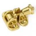 Brighton sash fastener brass
