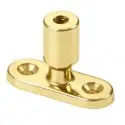Lockable stay pin brass