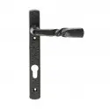 Narrow plate twist handle black