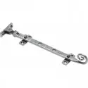 Casement stay pewter finish 1180