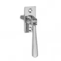 Lockable Straight espagnolette handle chrome Croft 1794L