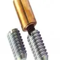 Sash stop lock brass