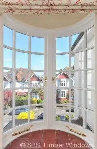 Timber casement windows London accoya