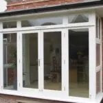 Timber French doors 110