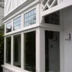 Timber casement bay window 165