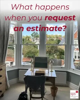What happens when you 'Request an Estimate' from SPS Timber Windows? 🪟
Here's the process ➡️➡️➡️
1. Fill out our quick estimation from on our website. It shouldn't take more than 5-10 minutes!
2. We'll review everything and give you a call if we need more information, or if something doesn't make sense. 
3. We'll provide an estimate based on your descriptions, dimensions, drawings or images. 
4. If you'd like to go ahead once you have received our estimate, we'll carry out a site survey and you'll receive a full quotation.
5. We'll get to work! 
Simple! 🪟
SPS Timber Windows offers a complete supply and installation service. We are as exacting with our installations and finishing as we are with the construction of our timber windows and doors.
Request your estimate now from the link in our bio!
#TimberWindows #Accoya #accoyawindows #BoxSashWindows #Casementwindows #housetransformation #periodhomes #homerenovation #Wimbledon