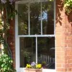 Timber sash window 153